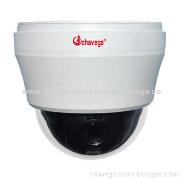 1/3-inch Sony Effio-E CCD 700TVL Mini Auto Motion Tracking PTZ IP Camera with 10x Optical Zoom